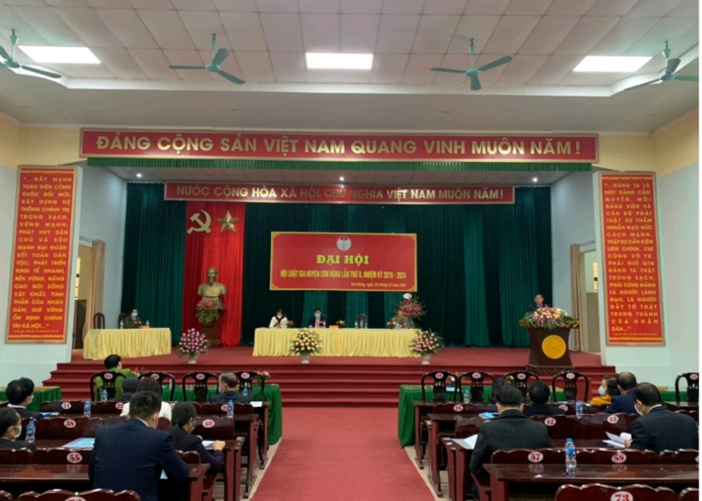 Đại hội Hội Luật gia huyện Sơn Động lần thứ II, nhiệm kỳ 2019 - 2024